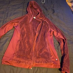 Columbia sports wear, zip up jacket